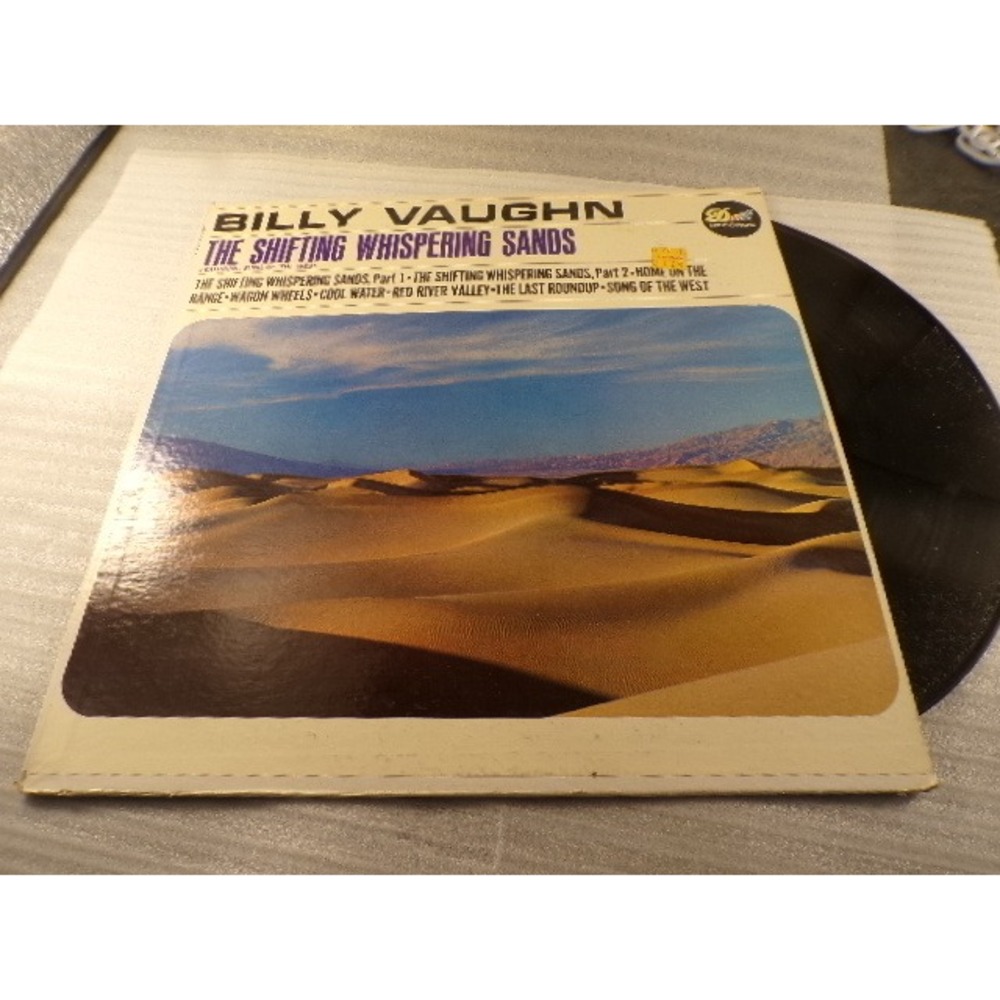 Billy Vaughn The Shifting Whispering Sands Vinyl LP Dot Records DLP 3442 1962